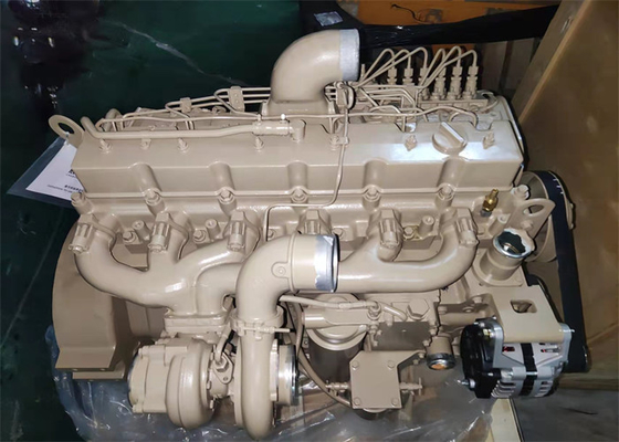 Cummins6CT8. 3 Dizel Motor Komplesi 193kw Ekskavatör R335-7 için Su Soğutma